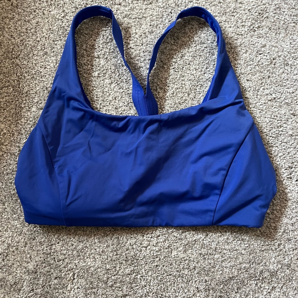 Athleta Women's Blue Swim Top